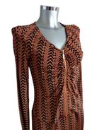 Talking French jurk, viscose, maat 36, Nieuw, Talking French, Bruin, Nieuw, Ophalen of Verzenden