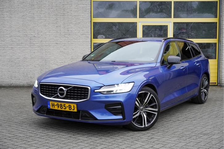 Volvo V60 2.0 T4 191PK! Automaat R-Design BJ2020 Lmv 19" | L, Auto's, Volvo, Te koop, V60, ABS, Achteruitrijcamera, Airbags, Airconditioning