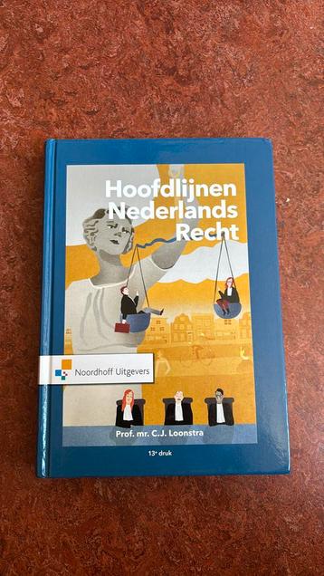 C.J. Loonstra - Hoofdlijnen Nederlands recht beschikbaar voor biedingen