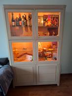 Gratis vitrinekast ophalen 7 maart, Huis en Inrichting, Kasten | Dressoirs, Ophalen, Met deur(en), 100 tot 150 cm, Glas