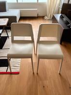 IKEA stoelen - Wit - 2 stuks, Huis en Inrichting, Stoelen, Ophalen, Zo goed als nieuw, Wit, Twee