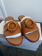 Chloe slippers cognac, Ophalen, Zo goed als nieuw, Bruin