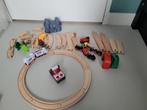 Brio Trein Set met Rails en Accessoires, Ophalen of Verzenden, Gebruikt