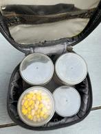 Matrix Mini Bait Bag met 2 Large pots en 3 small pots, Watersport en Boten, Hengelsport | Algemeen, Ophalen of Verzenden, Koffer of Tas