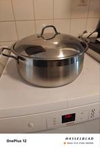 Kookpan XXL 36 cm zgan, Huis en Inrichting, Ophalen, Zo goed als nieuw, Rvs, Kookpan of Snelkookpan