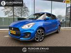 Suzuki Swift 1.4 140PK Sport - Navi - LED - Climate - Cruise, Auto's, Suzuki, Gebruikt, 4 cilinders, Blauw, Leder en Stof