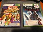 Xbox360 Assasins Creed Revelations & Kinect Adventures, Spelcomputers en Games, Games | Xbox 360, Ophalen, Zo goed als nieuw, Avontuur en Actie