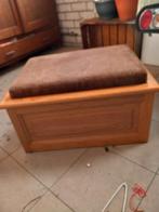 Hocker/ opbergbak, Huis en Inrichting, Tafels | Salontafels, Ophalen of Verzenden, Vierkant, 50 tot 100 cm, Minder dan 50 cm