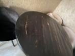 Houten Eettafel - Rond, Huis en Inrichting, Ophalen, Gebruikt, 100 tot 150 cm, Rond