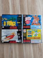 Leuke set Snes games, 1 speler, Ophalen of Verzenden, Gebruikt, Vanaf 3 jaar