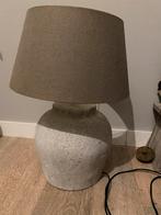 Mooie kruiklamp met stoffen kap, Ophalen of Verzenden, Gebruikt, Stof, Minder dan 100 cm