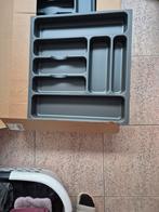 Häcker Concept 130 Bestekbak - Titan Grijs - Nieuw, Ophalen of Verzenden, Nieuw, Kunststof, Los bestek