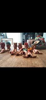 antieke poppenkast poppen, Antiek en Kunst, Ophalen of Verzenden