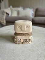 Stoneman Lampu windlicht beige uit Bali, Huis en Inrichting, Woonaccessoires | Kandelaars en Kaarsen, Overige materialen, Beige