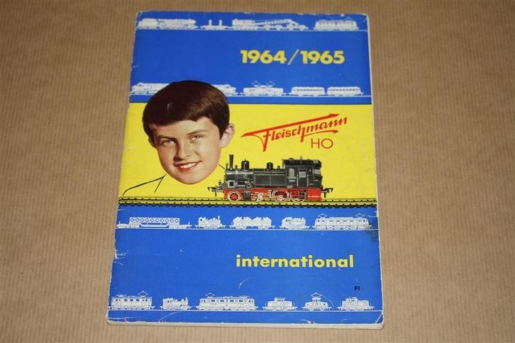 Catalogus Fleischmann HO - 1964/1965, Hobby en Vrije tijd, Modeltreinen | H0, Gebruikt, Wagon, Wisselstroom, Märklin, Ophalen of Verzenden