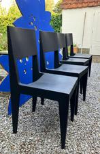 6 TOM stoelen, Spectrum design, Ophalen, Bruin, Zo goed als nieuw, Vijf, Zes of meer stoelen