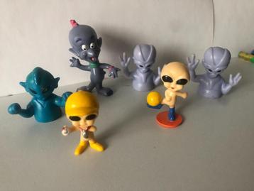 Ruimte figuurtjes Alien Widget popjes  beschikbaar voor biedingen