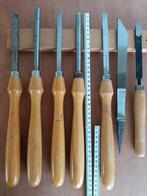 Houtdraaibeitels, Doe-het-zelf en Verbouw, Gereedschap | Handgereedschap, Ophalen of Verzenden, Zo goed als nieuw