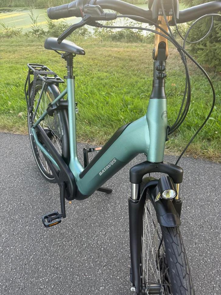 Batavus finez e-go D57, bosch middenmotor, Fietsen en Brommers, Elektrische fietsen, Gebruikt, Batavus, 55 tot 59 cm, 50 km per accu of meer