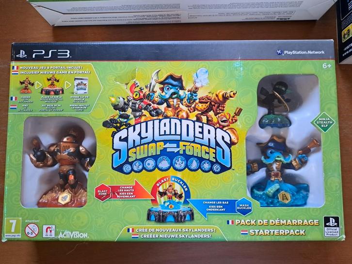 Skylanders Swap Force starterpack PS3, Spelcomputers en Games, Games | Sony PlayStation 3, Nieuw, Avontuur en Actie, 2 spelers