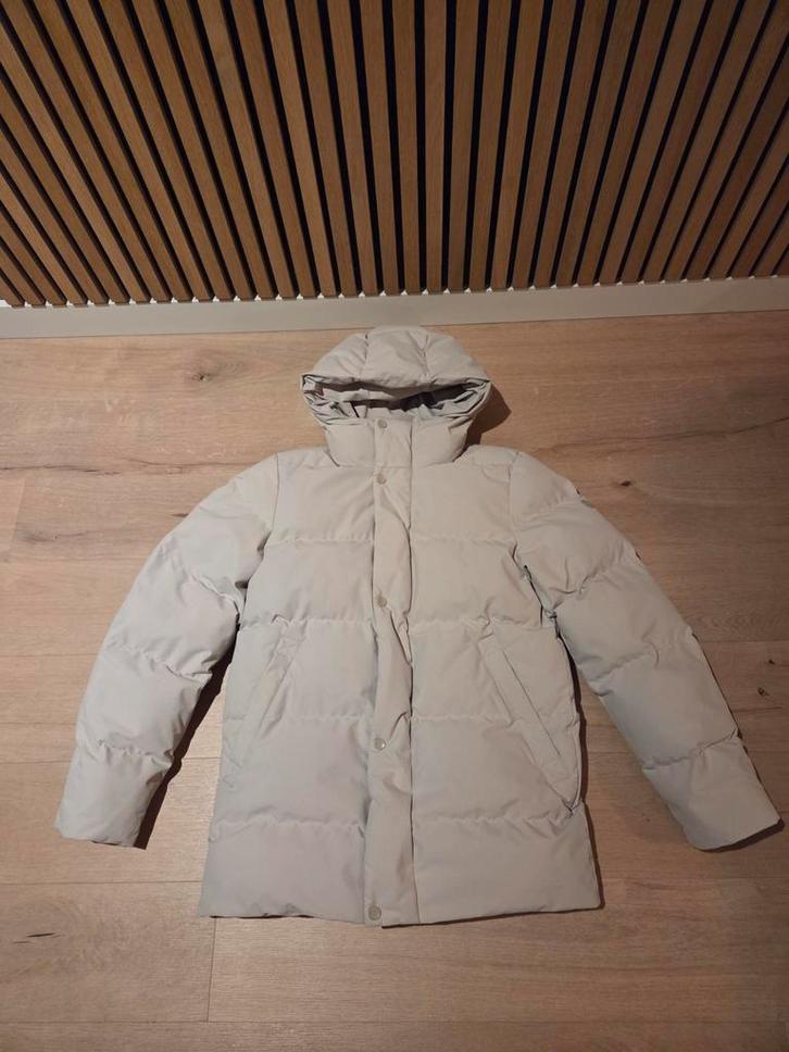 Keurige Elvine Bror jas maat S., Kleding | Heren, Jassen | Winter, Zo goed als nieuw, Maat 46 (S) of kleiner, Beige, Ophalen of Verzenden