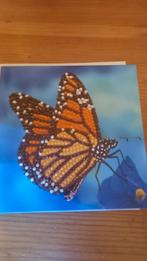Diamond painting. Kaart met envelop.Vlinder., Ophalen of Verzenden, Nieuw
