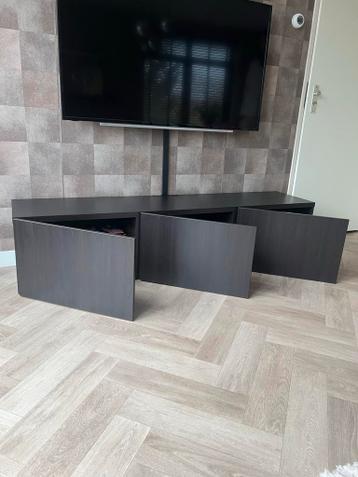Zwart TV Meubel - Besta IKEA als nieuw. - afbeelding 4