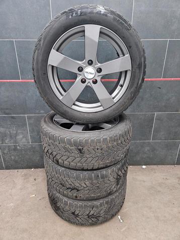 Winterbanden 17inch 5 x 112 Audi A4 VW Skoda Seat 225 50 17  beschikbaar voor biedingen