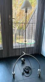 JAN DES BOUVRIE QUASAR DESIGN LAMP OP WIELEN, Ophalen, 100 tot 150 cm, Zo goed als nieuw, DESIGN