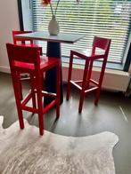 Moooi | AVL | Shaker | Barkruk | Joep van Lieshout Barstool, Ophalen, Gebruikt, Met voetsteun, 90 cm of meer