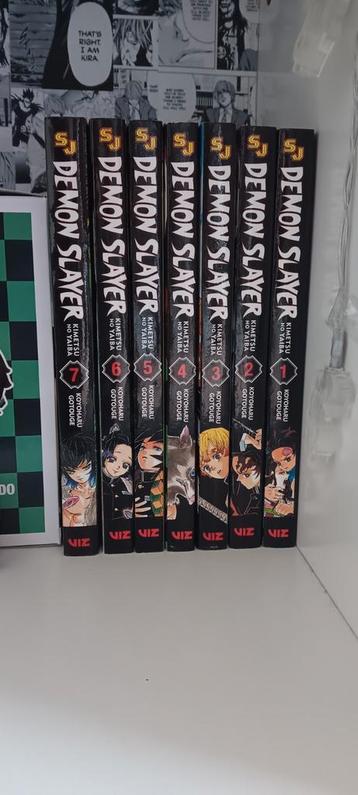 Nieuw demonslayer mangas beschikbaar voor biedingen