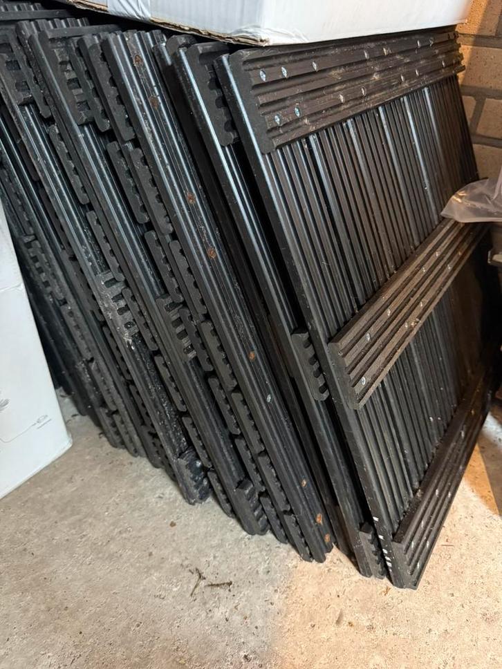 WPC Vlondertegels voor Balkon/Terras 50 x 50 cms 9 stuck, Dieren en Toebehoren, Hondenhokken, Zo goed als nieuw, 110 cm of meer