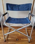 Campingstoel, strandstoel, regisseurstoel, lichtgewicht, Ophalen, Zo goed als nieuw, Campingstoel