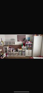 Grote kast met vakken, delen met opberg , ruim 3 meter, Ophalen of Verzenden, Gebruikt, 50 tot 75 cm, 200 cm of meer