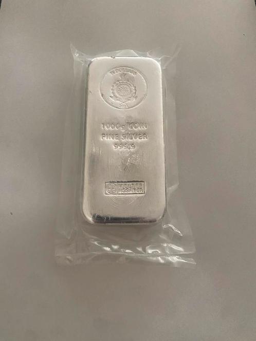 Niue 75 dollar 1kg 1000gram muntbaar zilverbaar zilver, Postzegels en Munten, Edelmetalen en Baren, Zilver, Ophalen of Verzenden