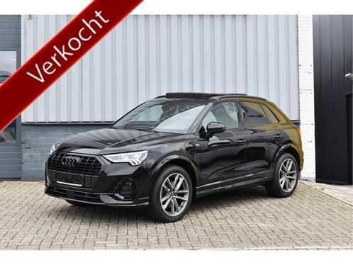 Audi Q3 45 TFSI e 245 Pk S-Line Black Ed Pano Memory Leder M, Auto's, Audi, Bedrijf, Te koop, Q3, 360° camera, ABS, Achteruitrijcamera