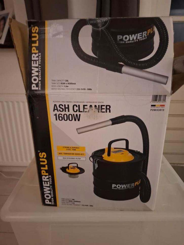 Powerplus Asstofzuiger 1600W - zo goed als nieuw in doos!, Witgoed en Apparatuur, Stofzuigers, Nieuw, Stofzuiger, 1200 tot 1600 watt