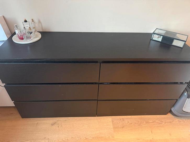 IKEA MALM kast - Zelf ophalen en uit elkaar halen, Huis en Inrichting, Kasten | Dressoirs, Gebruikt, 100 tot 150 cm, 25 tot 50 cm