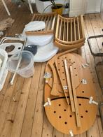 Gratis Stokke Sleepi Wieg + Bed + Extra’s voor Tienermoeder, Kinderen en Baby's, Babywiegjes en Ledikanten, Gebruikt, Ophalen