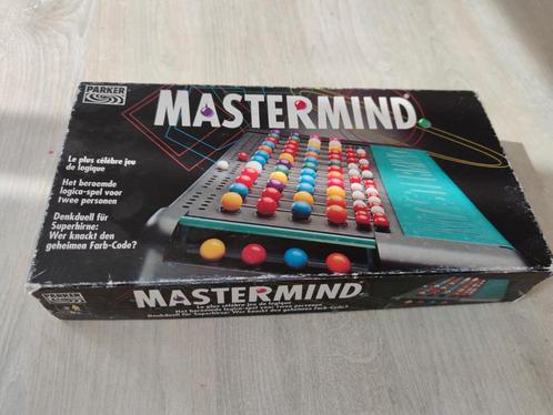 Mastermind Parker - Logica spel, Hobby en Vrije tijd, Gezelschapsspellen | Bordspellen, Gebruikt, Een of twee spelers, Ophalen of Verzenden