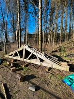 4 Spanten en een front 6m, Gebruikt, Ophalen of Verzenden, Balk, Vuren