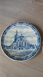 Delfts Blauw Wandbord Roosendaal en Nispen, Antiek en Kunst, Antiek | Wandborden en Tegels, Ophalen of Verzenden