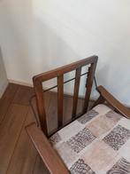 Antieke Rokersstoel met Houten Frame, Ophalen of Verzenden