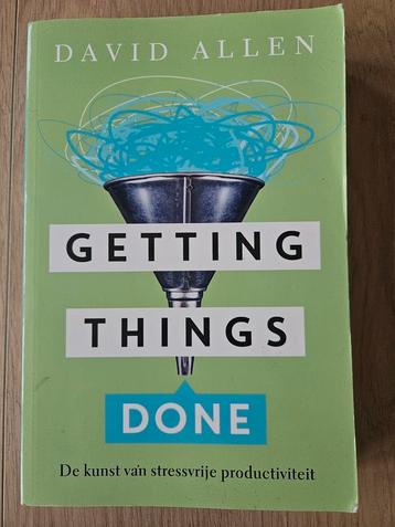 David Allen - Getting things done beschikbaar voor biedingen
