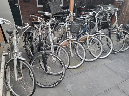 Partij Electrische fietsen loop of sloop, Fietsen en Brommers, Elektrische fietsen, Gebruikt, Overige merken, 50 km per accu of meer
