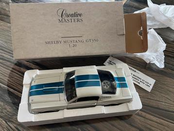 Mustang shelby GT350 creative masters 1:20 zeldzaam beschikbaar voor biedingen