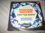 Graham Sacher: Stay the night, Ophalen of Verzenden, Zo goed als nieuw, Pop, Single