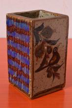 Retro vintage Tonala Mexico vaas / blokvaas - Jorge Wilmot, Antiek en Kunst, Ophalen of Verzenden