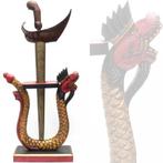 Keris houder voor 1 Kris EP7 Naga draak slang Indonesie, Antiek en Kunst, Ophalen of Verzenden
