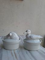 Kleine Witte Pate Schaaltjes met Deksel, Ophalen of Verzenden, Nieuw, Porselein